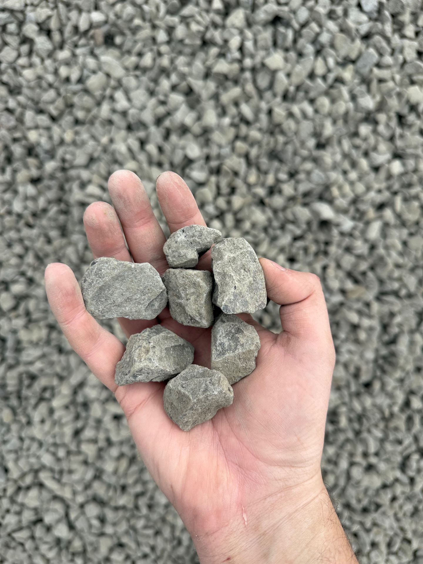 3/4" Clean Crush Rock delivered in bulk by Yard Drop
